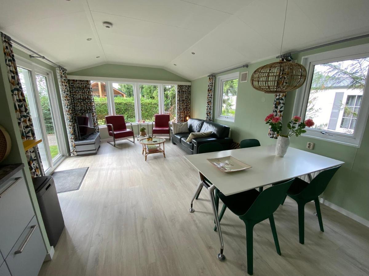 Ruim En Modern Chalet In De Veluwse Bossen Putten Zewnętrze zdjęcie