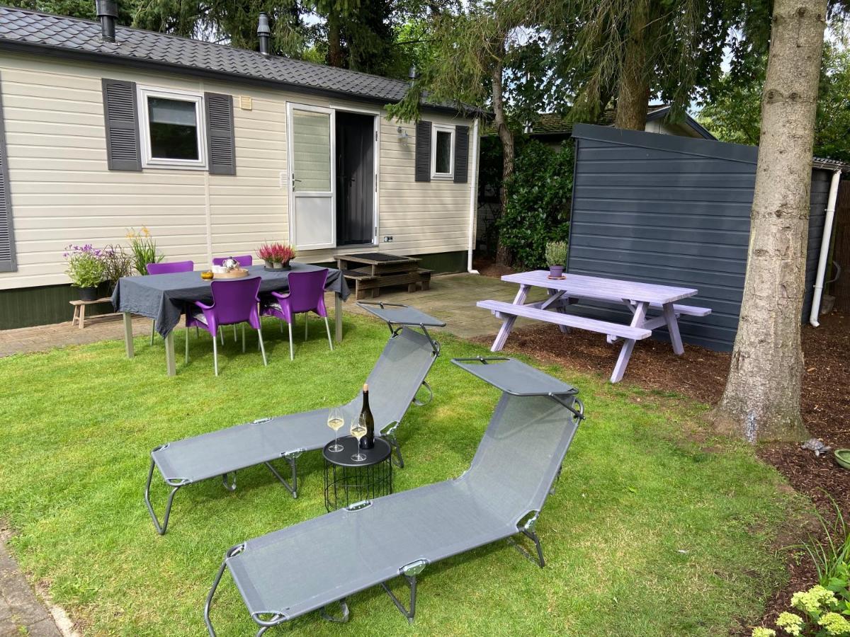Ruim En Modern Chalet In De Veluwse Bossen Putten Zewnętrze zdjęcie